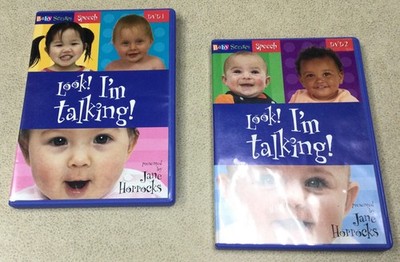 DVD Set - Baby Senses Look! I m Talking! DVD #1 & DVD #2 - Very Good