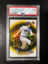 2002 Topps Pristine Gold Refractors #136 Doug Mientkiewicz #'d 53/70 PSA 9