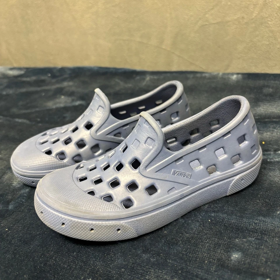 Vans TD Zapatos Sin Cordones TRK Capitán Azul Goma Impermeable Natación Playa Cómodos Foto 2 de 4