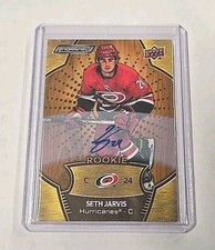 2021-22 Engrained Seth Jarvis Oak Rookie Autograph Hockey Card🔥 Hard Sign🔥🔥