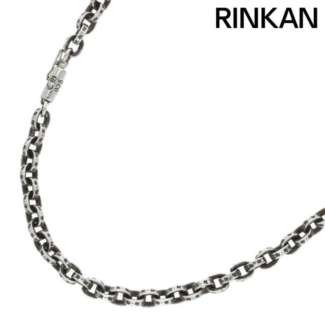 CHROME HEARTS Collana uomo argento 20 20 pollici cuori cromati CATENA CARTA usata 9ed19192239cb39ab