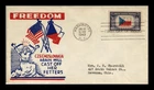 DR JIM STAMPS US COVER CZECHOSLOVAKIA OVERRUN COUNTRIES FDC SCOTT 910