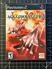 PlayStation 2 PS2 Ace Combat Zero The Belkan War Custom Case NO Game or Manual