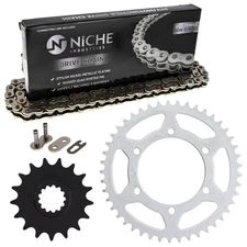 Sprocket Chain Set for Yamaha YZF-R1 17/45 Tooth 520 Front Rear Kit Combo