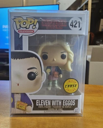 N/M Funko Pop! Television Stranger Things #421 Eleven with Eggos Chase VAULTED
