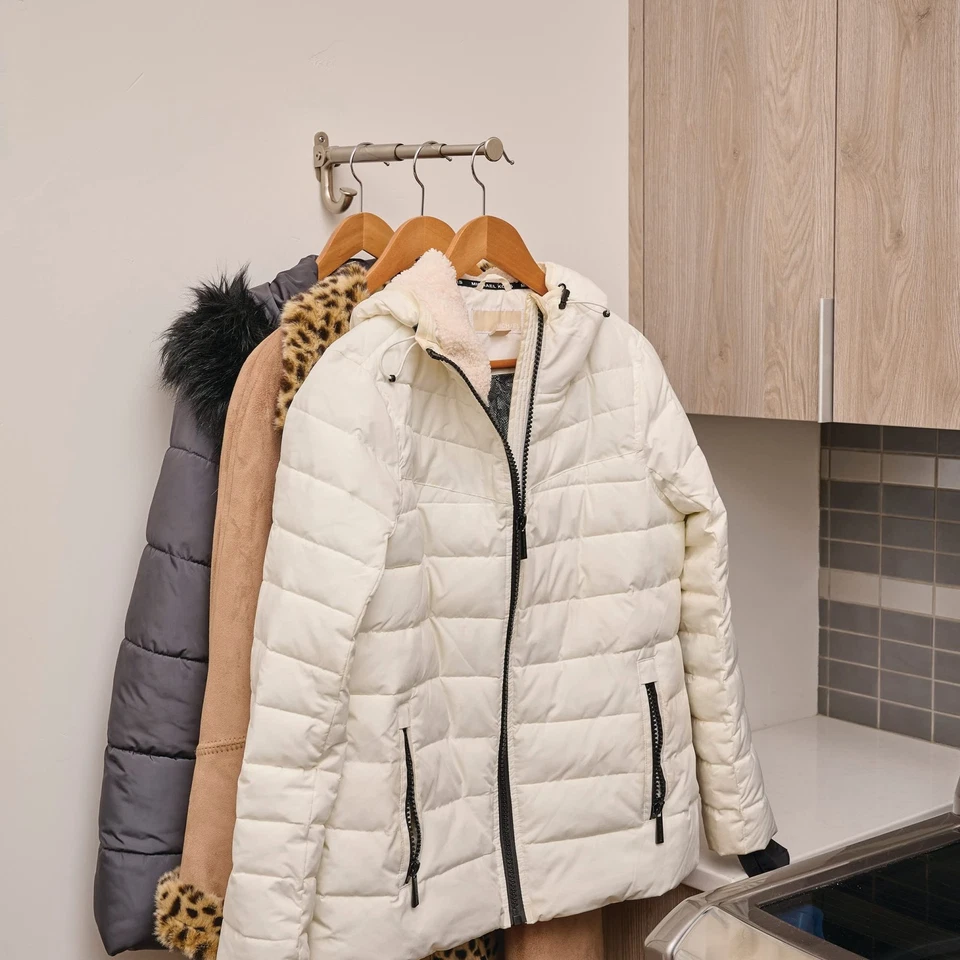 Extend-a-Hook ovalado (1 paquete) ganchos de pared individuales 1 punta abrigo/sombrero níquel satinado H... Foto 3 de 4