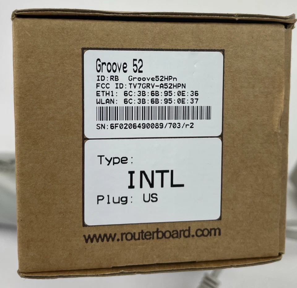 Mikrotik Groove 52 with Dual band Nv2 TDMA technology, up to 125Mbit Microtik - Image 3 of 4