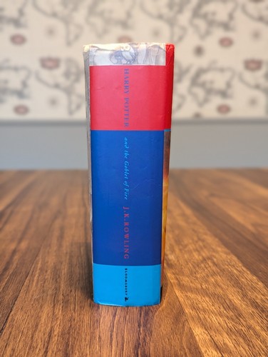 Harry Potter and the Goblet of Fire J K Rowling Bloomsbury UK 1st/1st HCDJ ERROR - 第 2/14 張圖片