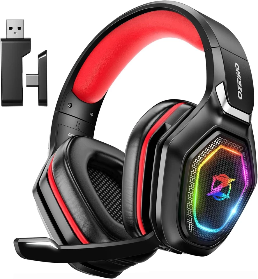 Premium Wireless Gaming Headset with Flip Microphone - Ideal for Serious Gamers - Image 3 of 4
