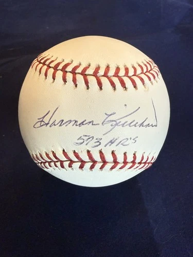 Harmon Killebrew Signed Inscribed "573 HR's" Rawlings OAL Baseball AUTO
