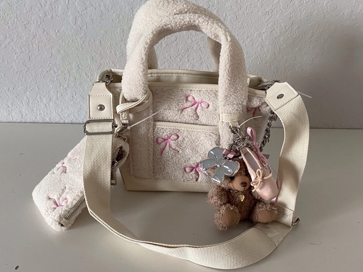 Madden Girl Women's Agiap Heart Shape Crossbody Bag - Detachable Strap - View #3