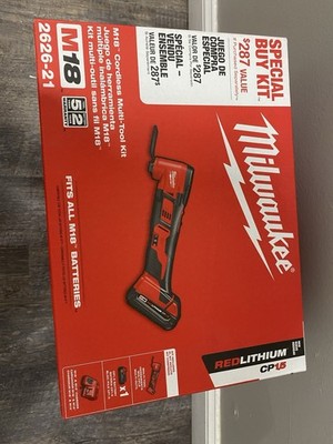 M18 18V Lithium-Ion Cordless Oscillating Multi-Tool Kit with One 1.5 Ah Battery