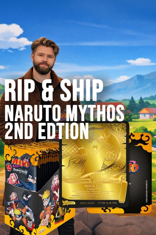 Naruto Mythos 2nd Edition ⚡️Rip & Ship