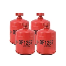 Fuel Water Separator Filter Baldwin BF1257 (Pack of 4)