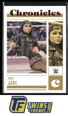 2023 Panini Chronicles WWE #95 Cora Jade Bronze