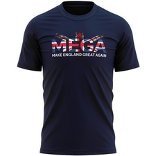 Mens MEGA T Shirt Union Jack Make England Great Again English Sweatshirt T-shirt