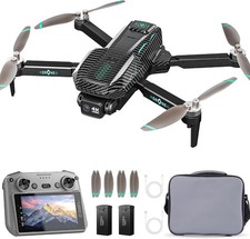 GPS Drone with 4K Camera for Adults, 90-Min Flight Time,5.7" FPV Screen,Long Ra