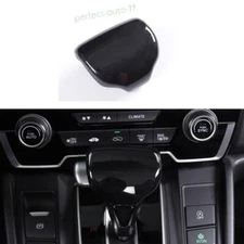 For Honda CR-V CRV 2017-2022 Bright Black Center Console Gear Shift Knob Shifter