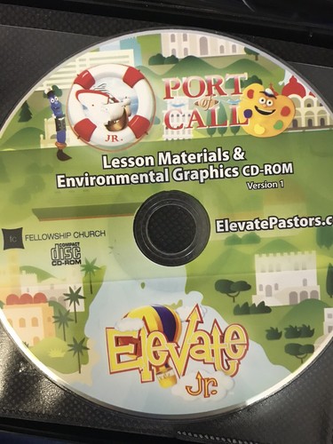 Elevate Kids Church Curriculum (Age 3-12) Port of Call Kids & Jr Base Pack DVD's - Picture 3 of 4