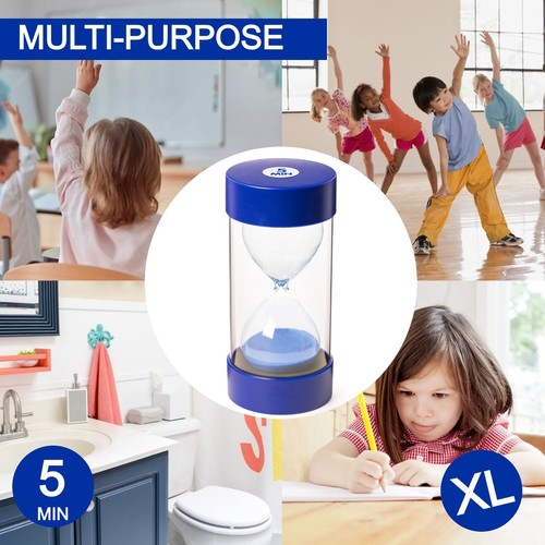 Jumbo Sand Timer for Kids- Colorful -Easy to Use- Visual Time Management Tool - Picture 15 of 26