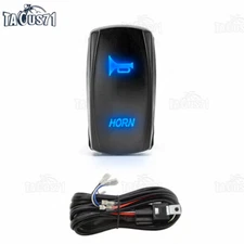 Horn Wiring Harness Kit 12V 40A Fuse Relay Rocker Switch Kit Off road UTV ATV