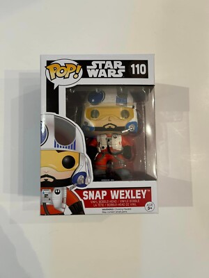 Star Wars Funko Pop #110 Snap Wexley The Force Awakens MIB