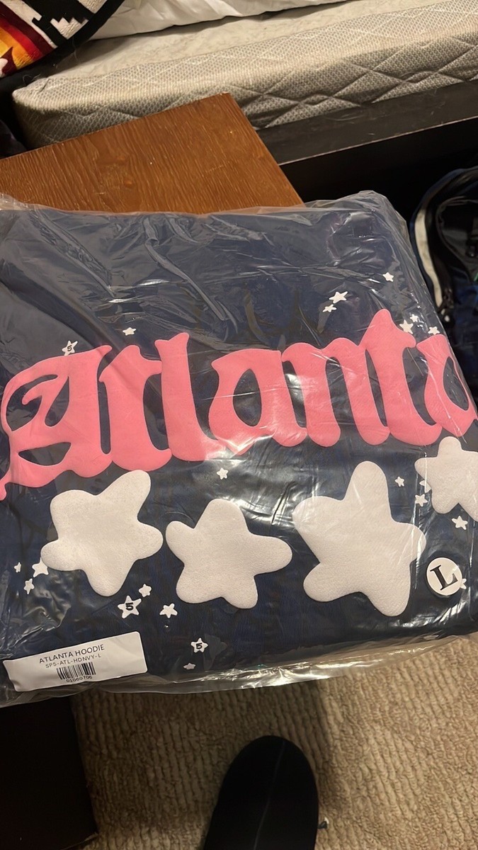 Spider Worldwide Sp5der Navy Atlanta Hoodie Large