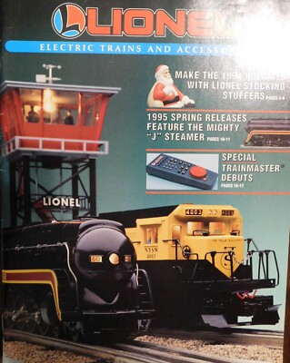 Lionel 1994 Electric Trains O-27 Scale Christmas / Trainmaster Catalogue