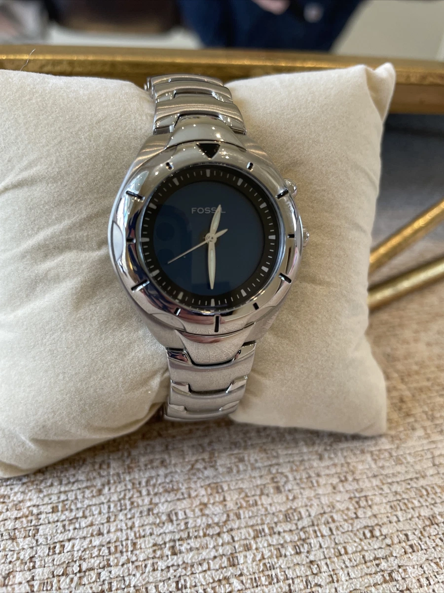 Fossil blue watch 100 cheap meters women's