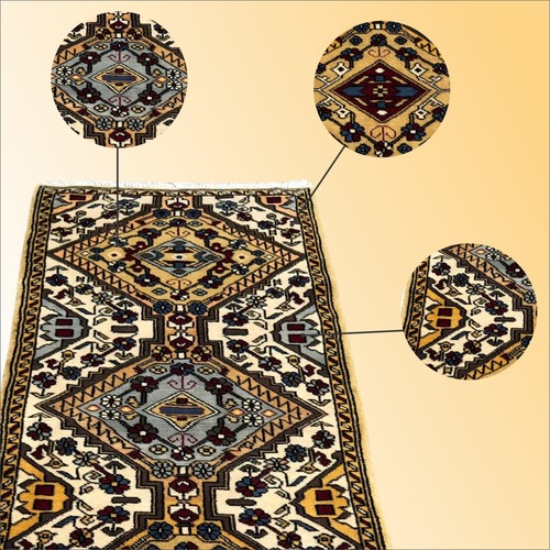 2x6 Super Fine Oriental Kazak Chobi Gabbeh Bokhara Khorjin Kilim Wool Area Rug - Picture 2 of 11
