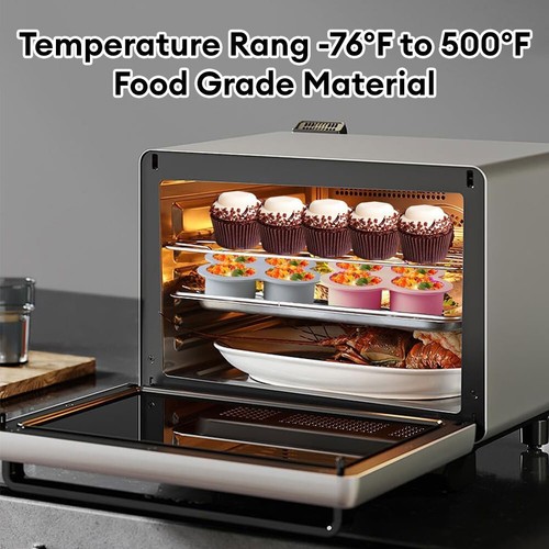 Freidora de aire de silicona molde para huevos reutilizable accesorios antiadherentes cocina hornear - Imagen 7 de 18