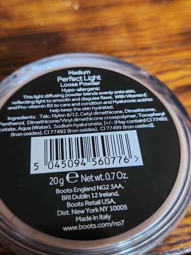 No7 Boots Translucent Perfect Light Pressed Powder OR Loose Powder 20g / BLUSH - Picture 7 of 53