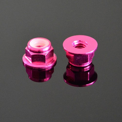 Tuercas hexagonales de aluminio Tuerca de seguridad de aluminio con brida M2 M3 M4 M5 M6 - Imagen 2 de 24