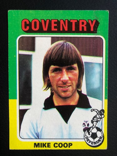 Topps Fußballkarten 1975-76 graue & rote Rückseiten - Clubs A - M - Bild 74 von 196