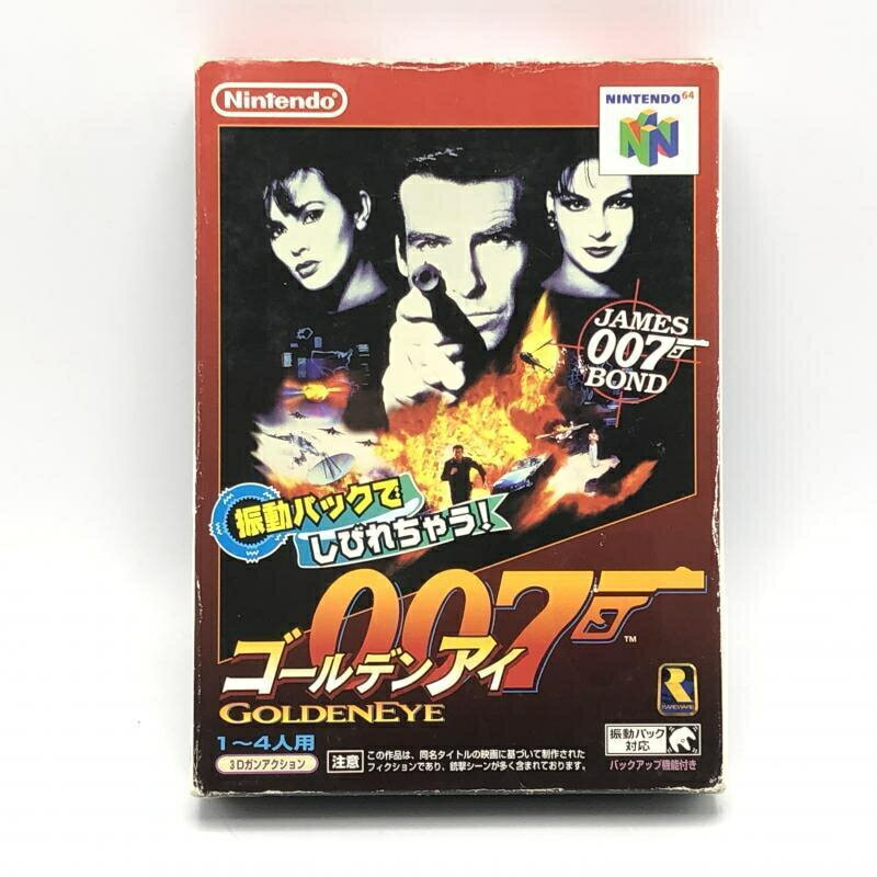 Golden Eye 007 Nintendo 64 softwareJapan Import Free