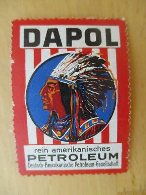 (9693) Reklamemarke - DAPOL - amerikanisches Petroleum