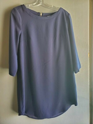 BB Dakota Womens Navy Polyester Dress - Size M