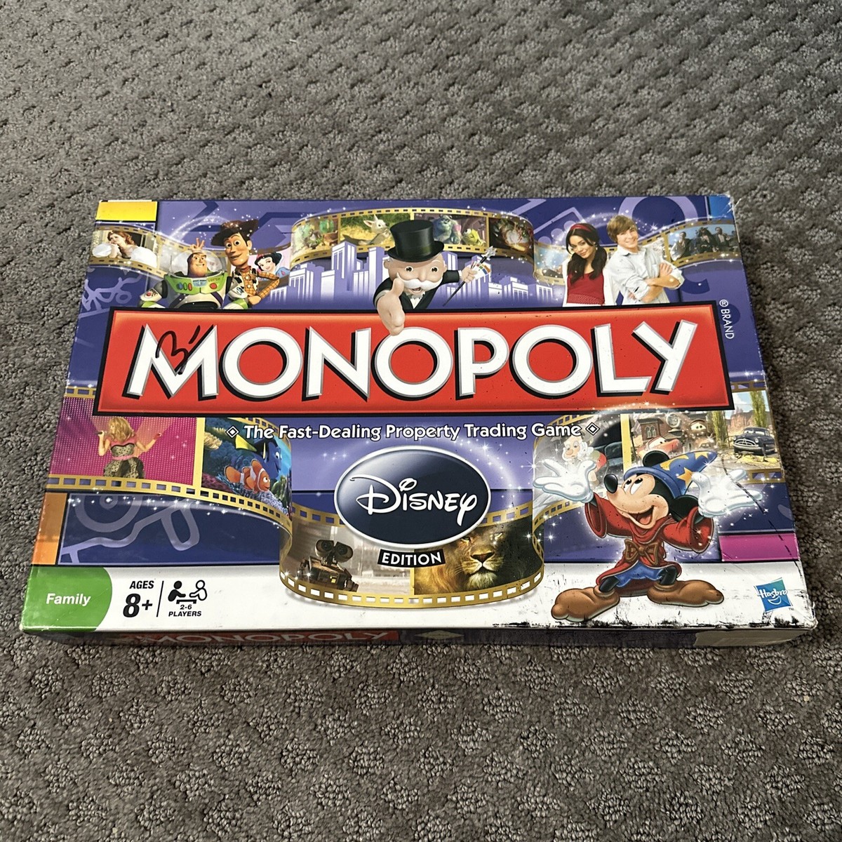 MONOPOLY Disney Edition 2009 HASBRO Monopoly Family Board
