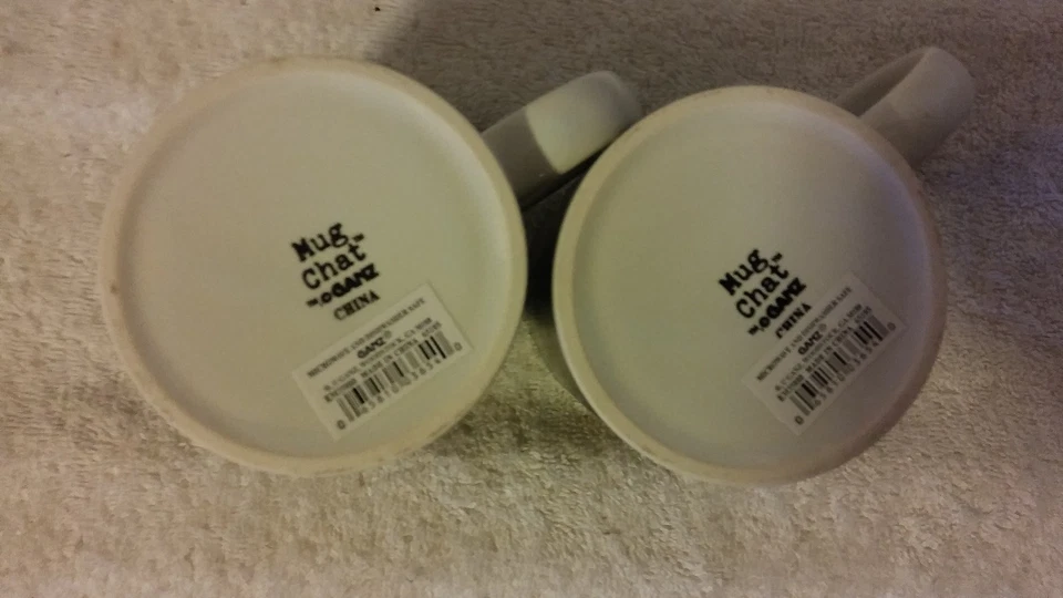 Nuevo 2 tazas de café Wake Up & Smell The 11 oz trabajo de oficina divertido humorístico Foto 4 de 4