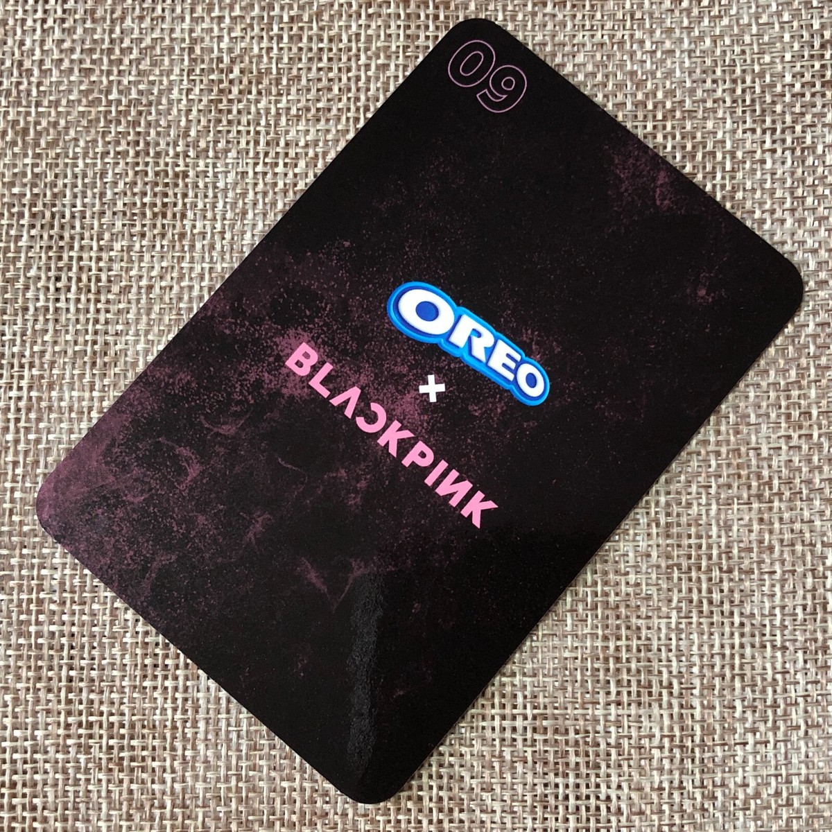 BLACKPINK ROSE #2 [ OREO X BLACKPINK ] Official Limited Photocard