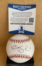 CODY ROSS GIANTS/RED SOX SIGNED AUTOGRAPHED M.L. BASEBALL BAS BECKETT COA