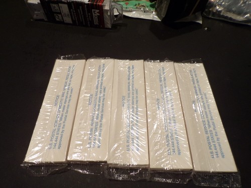 500 NEW Postal USPS Meter Tapes Official Tapes 5 sealed pks of 100 ea PC2N  B737 - Picture 1 of 2