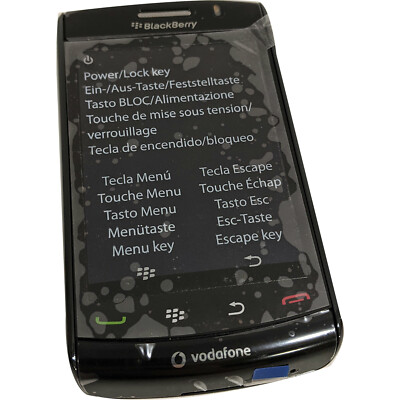 Blackberry 9520 Storm 2 RCP51UW Single SIM 2GB Black Factory
