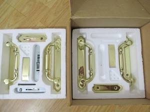 Andersen-4-Panel-Gliding-Door-Bright-Brass-Trim-Set-Covington-2565562-FWG4-NEW