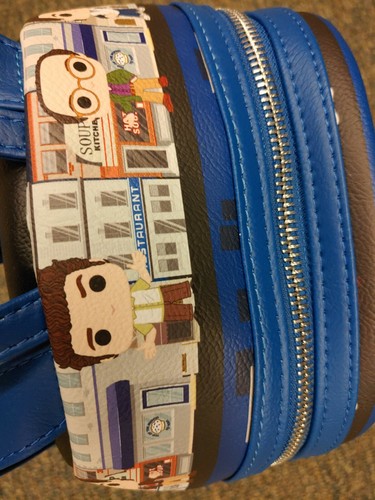 Seinfeld Chibi City Characters Mini Backpack Bag Purse Blue Funko NWT - Picture 12 of 12