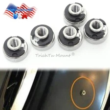 5pcs Aluminum Rear Fender Seat Bolt Screw For Harley Davidson Touring 1996-2023