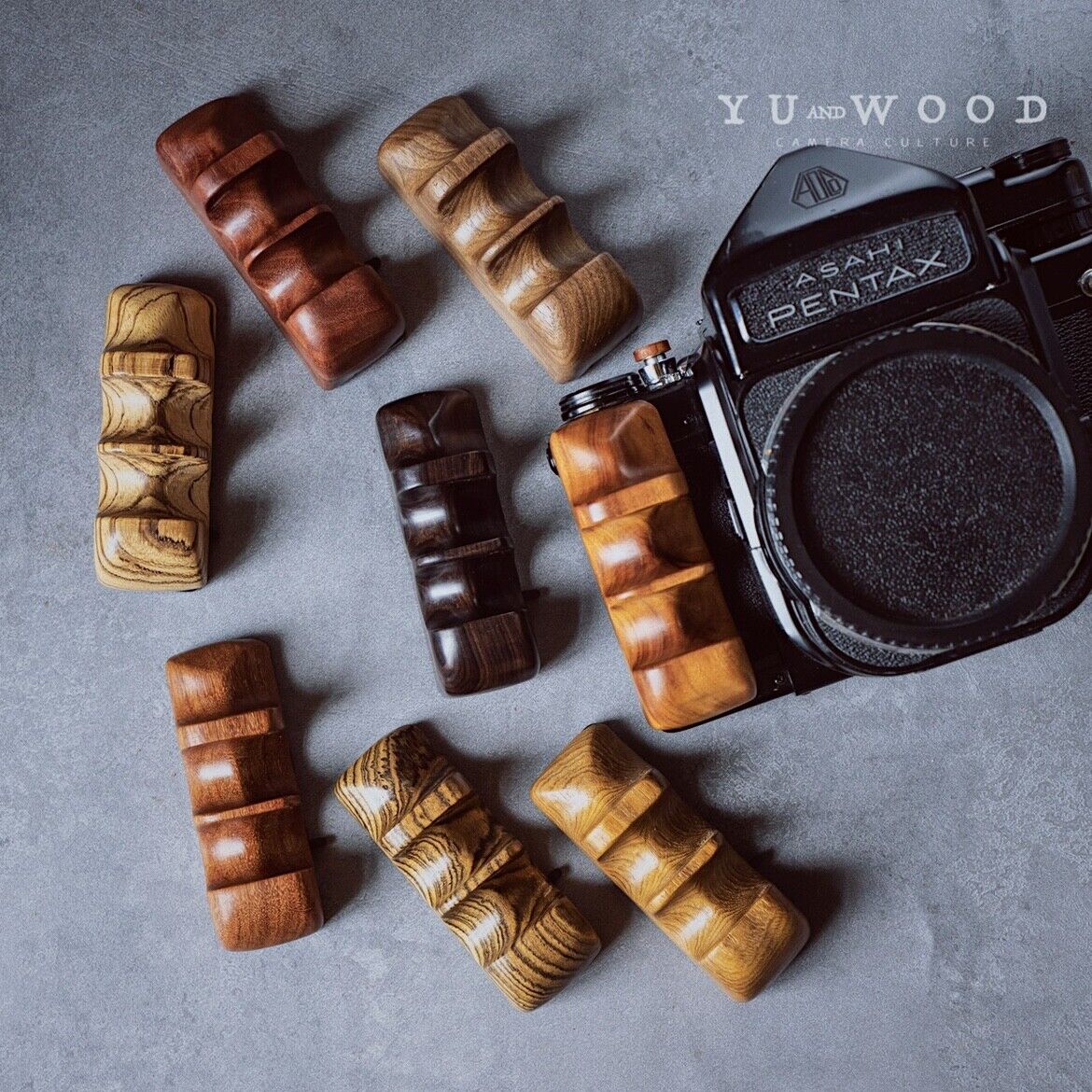 Wood Camera Hand Grip For Pentax 67 6X7 6*7 Right hand Wood Camera Hand Grip For Pentax 67 6X7 6*7 Right hand