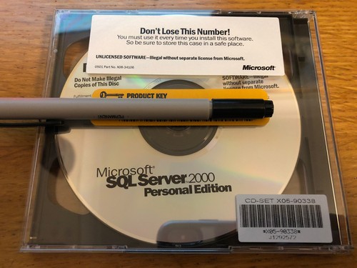 Microsoft SQL Server 2000 Standard & Professional edition with product key - Afbeelding 2 van 3