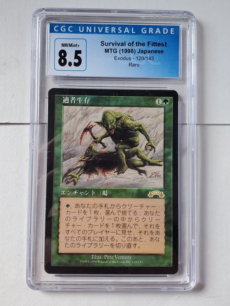 適者生存 マジック：ザ・ギャザリング MTG 適者生存 Survival of the