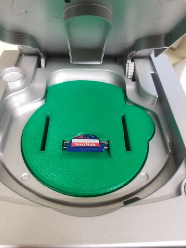 GameCube GCLoader Tray Mount - EZ Install Design - Colors! GC Loader 3D Printed - Picture 7 of 10